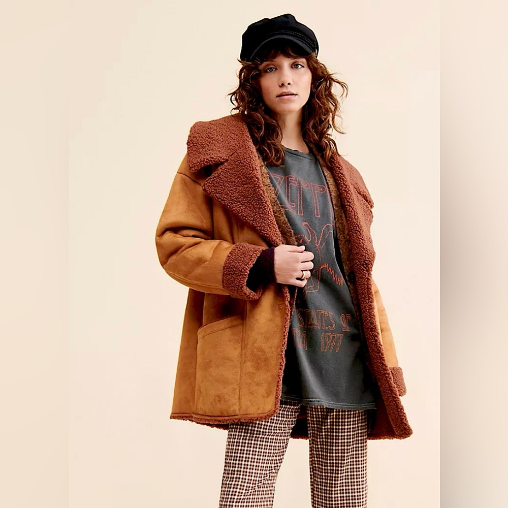 SOLD Free People Diogo Suede Jacket (size S)